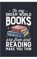 In My Dream World Books Are Free and Reading Make You Thin