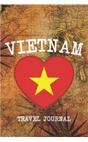 Vietnam: 6x9 Travel planner I Road trip planner I Dot grid journal I Travel notebook I Travel diary I Pocket journal I Gift for Backpacker
