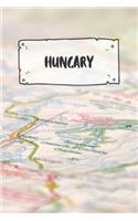Hungary: Ruled Travel Diary Notebook or Journey Journal - Lined Trip Pocketbook for Men and Women with Lines