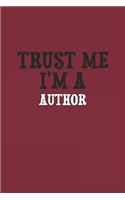 Trust Me I'm A author Notebook