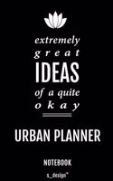 Notebook for Urban Planners / Urban Planner