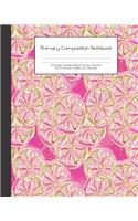 Primary Composition Notebook: Summer Pool Party Girls -Grades K-2 - Handwriting Practice Paper-Primary Ruled With Dotted Midline - 100 Pgs 50 Sheets - Premium - 8x10" -Practice G
