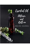 Essential Oil Diffuser and Roll On Recipe Book