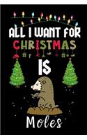 All I Want For Christmas Is Moles