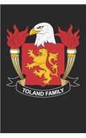 Toland: Toland Coat of Arms and Family Crest Notebook Journal (6 x 9 - 100 pages)