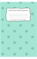 Polka Dot Grid Notebook: 200 Pages Graph Paper Notebook