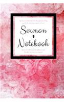 My Sermon Notebook Journal is the perfect place to keep your church notes, prayer requests, and more! Review and meditate upon the uplifting messages. Beautiful rose design is on every page!
