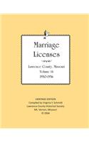 Lawrence County Missouri Marriages 1930-1936