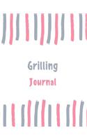 Grilling Journal: 100 Pages College Ruled Lined Journal/Notebook - 8.5 X 11 Large Log Book/Notepad