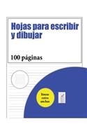 Hojas para escribir y dibujar