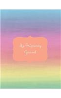 My Pregnancy Journal: All-In-One Planner, Diary and Organizer for Mom-To-Be - Pink/Blue