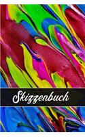 Skizzenbuch: Malen - Zeichnen Und Skizzieren Unterwegs - Blanko-Notizbuch Zum Selbstgestalten - Künstler Skizzenbuch