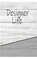 Designer Life: Personalized Weekly Action Planner, Featuring 120 Pages 6x9