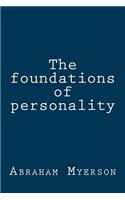 foundations of personality