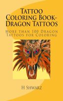 Tattoo Coloring Book-Dragon Tattoos