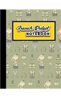 French Ruled Notebook