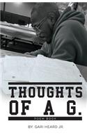Thoughts of A G - A Poem Book