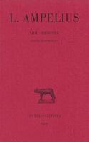 L. Ampelius, Aide-Memoire (Liber Memorialis)