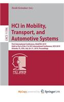 HCI in Mobility, Transport, and Automotive Systems
