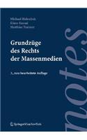 Grundzuge Des Rechts Der Massenmedien