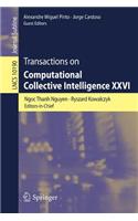 Transactions on Computational Collective Intelligence XXVI