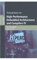 Transactions on High-Performance Embedded Architectures and Compilers IV