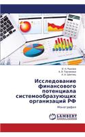 Issledovanie Finansovogo Potentsiala Sistemoobrazuyushchikh Organizatsiy RF