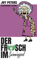 Frosch im Swimmingpool