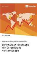 Softwareentwicklung für öffentliche Auftraggeber. Agile Entwicklung und Preiskalkulation