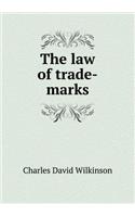The Law of Trade-Marks