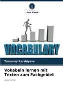 Vokabeln lernen mit Texten zum Fachgebiet