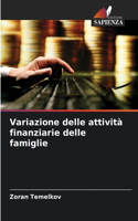 Variazione delle attività finanziarie delle famiglie