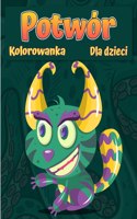 Kolorowanka z potworami dla dzieci