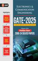 GKP GATE 2025 : Electronics & Communication Engineering - 25 Years' Chapter-wise Solved Papers (2000-2024)