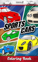 Sports Cars Coloring Book