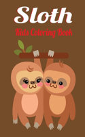 Sloth Kids Coloring Book