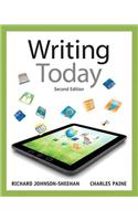 Writing Today with Mywritinglab with Etext -- Access Card Package: (English)