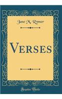 Verses (Classic Reprint)