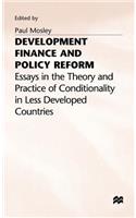 Development Finance and Policy Reform