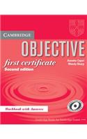 Objective First Certificate Workbook with Answers