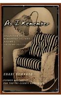 As I Remember