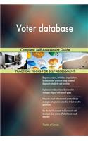 Voter database Complete Self-Assessment Guide