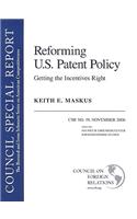 Reforming U.S. Patent Policy