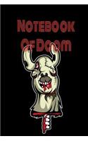 Creepy Notebook - Scary Notebook