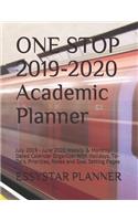 ONE STOP 2019-2020 Academic Planner