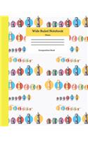 Wide Ruled Notebook Chess Composition Book