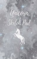 Unicorn Sketch Pad: Whimsical Sketching & Drawing Book for Girls