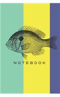 Notebook: fish theme cover