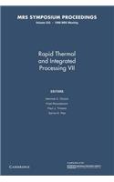 Rapid Thermal and Integrated Processing VII: Volume 525