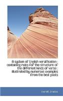 A System of English Versification